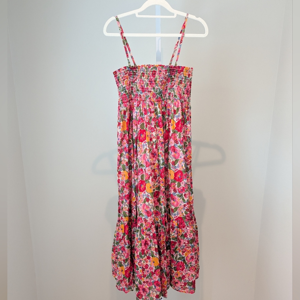 NWT Natural Life Convertible Maxi Skirt Dress Floral Tiered Garden Sz S - Picture 2 of 14